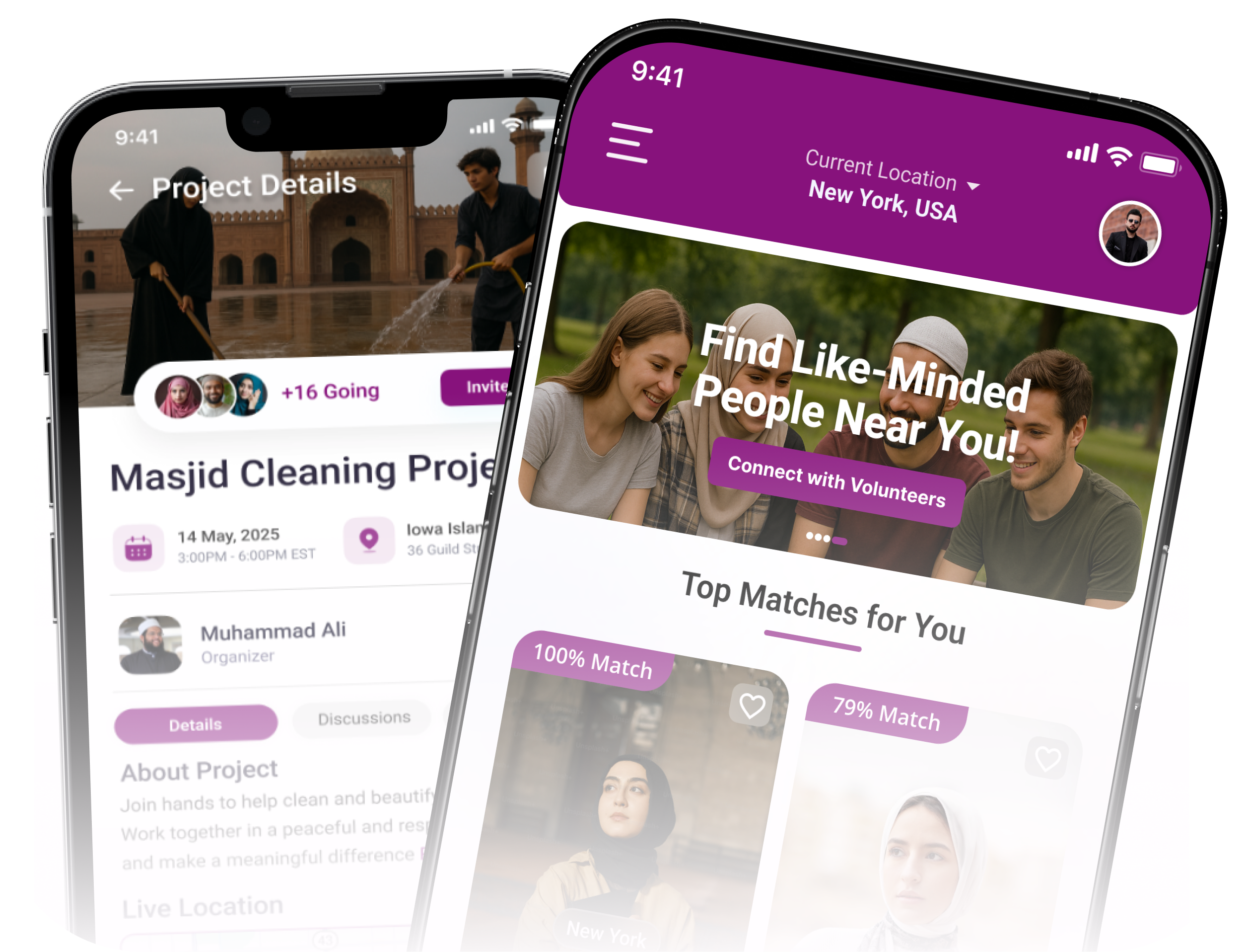 SoulDeeds App Mockup
